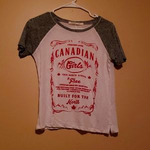 Bluenotes Canadian girls tshirt